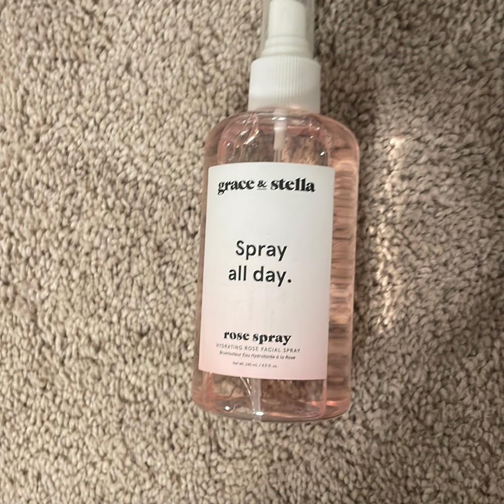 Rose facial spray